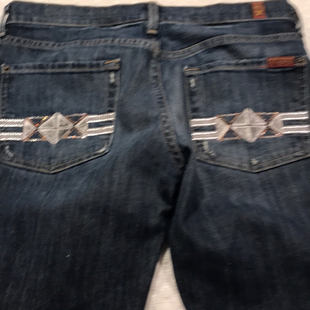 Seven of all mankind women’s jeans straight leg 27